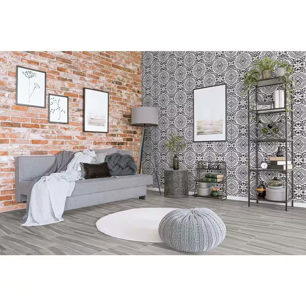 Encaustic Cigno 8x8 Matte Subway Porcelain Patterned Look Floor and Wall Tile, NHDCIG8X8, 14mm, 12pcs, 36 lbs, 5.16sf, Retail: $2.99sf // $15.93 bx, FINAL PRICE: $1.79sf // $9.24 bx + Tax