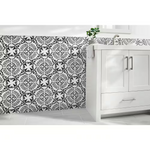 Encaustic Cigno 8x8 Matte Subway Porcelain Patterned Look Floor and Wall Tile, NHDCIG8X8, 14mm, 12pcs, 36 lbs, 5.16sf, Retail: $2.99sf // $15.93 bx, FINAL PRICE: $1.79sf // $9.24 bx + Tax