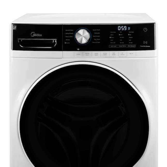 Midea 4.5 cu Front Load Washer in White, MLH45N1AWW, MSRP: $899.00, FINAL PRICE: $399.99 + TAX