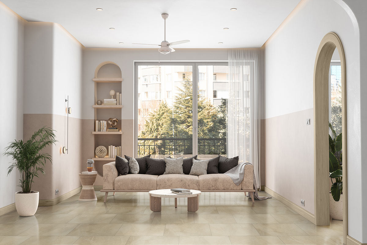 Sande Cream 24x24 Porcelain Matte Tile, NSANCRE1224, 9.5mm, 4pcs, 70 lbs, 16sf, Retail: $3.28/sf, FINAL PRICE: $2.49/sf, $39.84 + Tax
