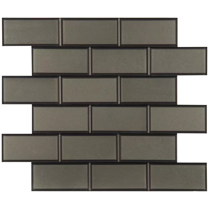 **PER PC** Crisson Bevel Subway 12x12 Mosaic,  Retail: $14.99/pc, 20 sf/bx, 20pcs/bx, 43 lbs/bx, FINAL PRICE: $5.99/sf, $119.80/ Box + TAX