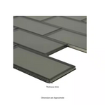 **PER PC** Crisson Bevel Subway 12x12 Mosaic,  Retail: $14.99/pc, 20 sf/bx, 20pcs/bx, 43 lbs/bx, FINAL PRICE: $5.99/sf, $119.80/ Box + TAX
