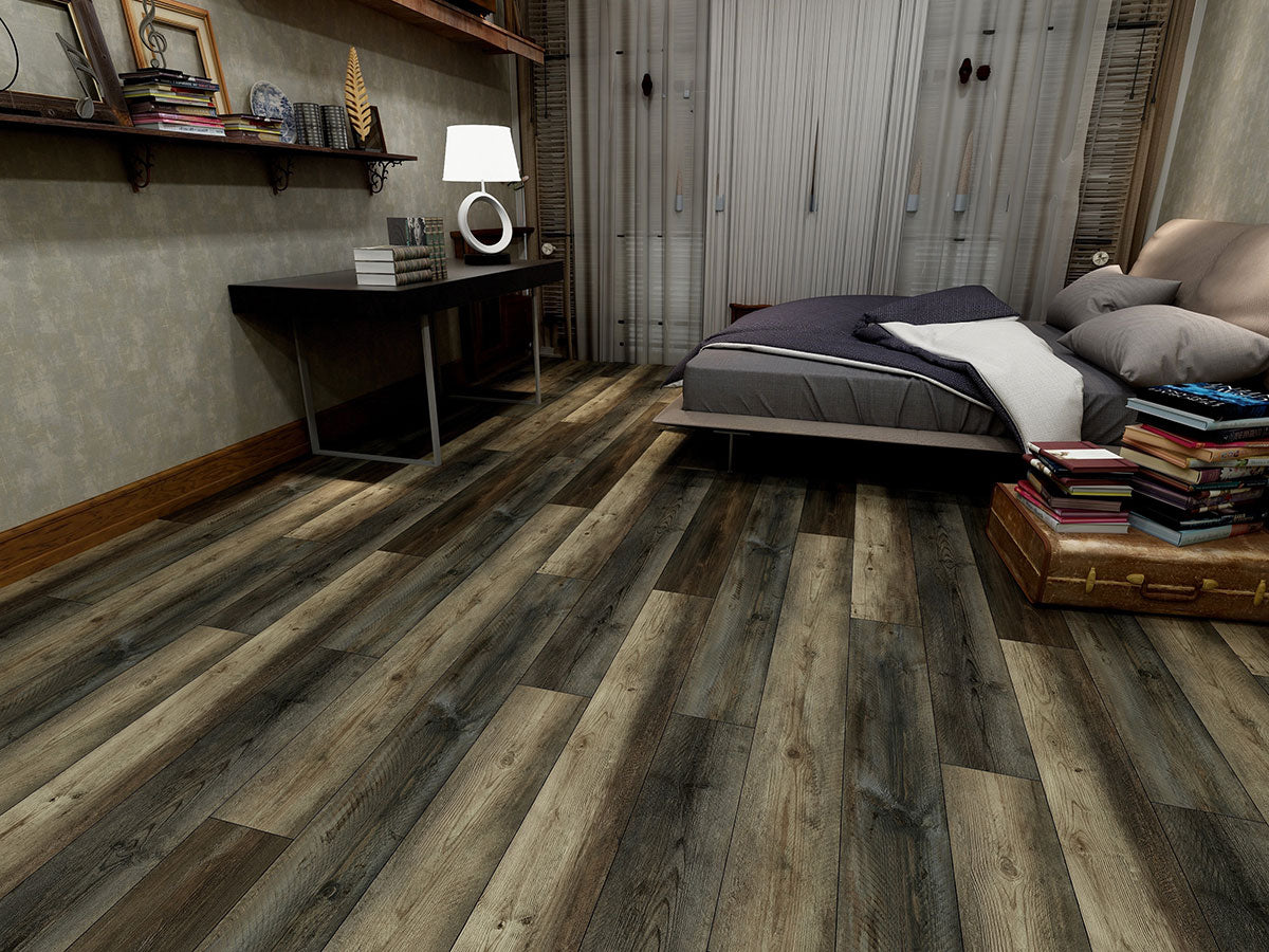 ** PALLET SALE ** Cyrus Stable 7x48 Luxury Vinyl Plank Flooring, ** No Padding** VTRSTABLE7X48-5MM-12MIL, 5mm, 12mil, 41lbs, 23.7sf, 10pcs, FINAL PRICE: $1.09/sf, $25.83/bx