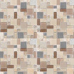 **PER PC** Earth Cubes 12x12 Square Mosaic, SF160026, 8.5sf, 9pcs, 32 lbs, FINAL PRICE: $1.99/pc, $17.91/bx + Tax