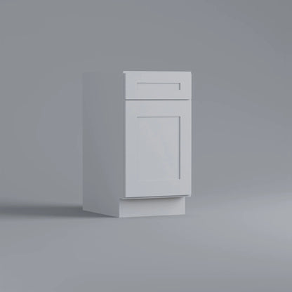 FD18-21 FILE DRAWER - WHITE SHAKER, Solid Soft Close RTA Cabinet (Flat Pack)  FINAL PRICE CLEARANCE // NO RETURNS OR EXCHANGES