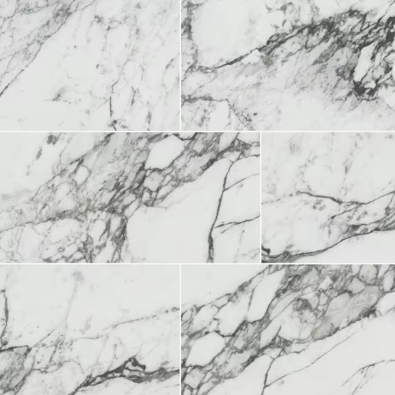 Donatello 16x32 Polished Porcelain Marble Look Floor and Wall Tile, NHDDONA1632P-N, 14.2sf, 4 pcs, 9.14mm, 56 lbs, FINAL PRICE: $1.49/sf, $21.16/box + Tax