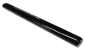 American Olean Bright Black Gloss Ceramic Pencil Liner Tile, 190529, 1/2x6 FINAL PRICE: $0.59/ pc