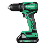 Metabo HPT 18-volt 1/2-in Keyless Brushless Cordless Drill (2-Batteries Included, Charger Included and Hard Case included) DS18DDXS *HD2403, MSRP: $129.00, [FB032] - FINAL:
