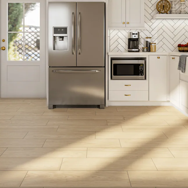 Alpine Reserve Maui Honey 8-in x 32-in Matte Porcelain Wood Look Floor and Wall Tile, 8.3 mm, 7 pcs, 46 lbs, 11.97 sf, 27MA03PC #5110498 *JR2510, Retail: $2.39/sf, $28.61/box, FINAL PRICE: $1.39/sf, $16.64/bx + TAX