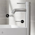 Swiss Madison  Ivy Vessel Faucet in Polished Chrome, SM-BF61C, MSRP: $165.35, FINAL  PRICE: $59.99 + TAX