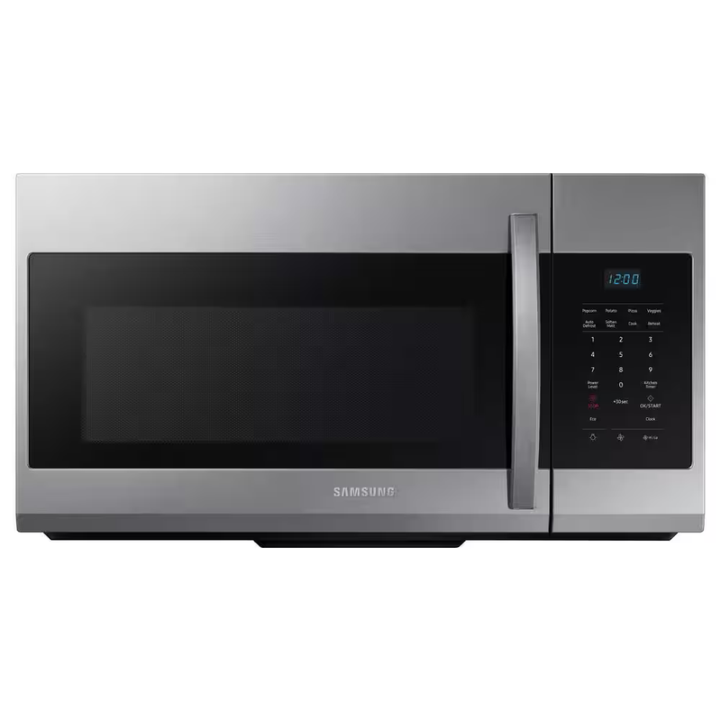 Samsung 1.7-cu ft 30-in Over-the-Range Microwave (Fingerprint Resistant Stainless Steel), ME17R7021ES *JR2512, Retail: $319.00, FINAL PRICE: $179.99 + TAX