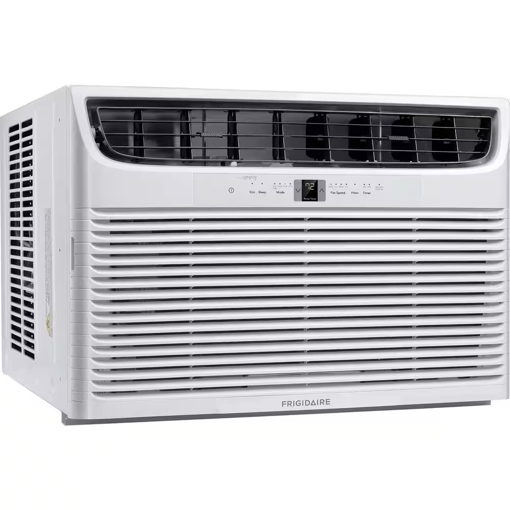 Frigidaire 1020-sq ft Window Air Conditioner with Remote (230-Volt; 18000-BTU), Special Cord, Check Box