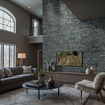 Glacial Black Natural  6x24 Ledger Panel Travertine Wall Tile, LPNLMGLABLK624, 6sf, 6 pcs, 19.05mm, 54 lbs, FINAL PRICE: $4.99/sf, $29.94/box + Tax