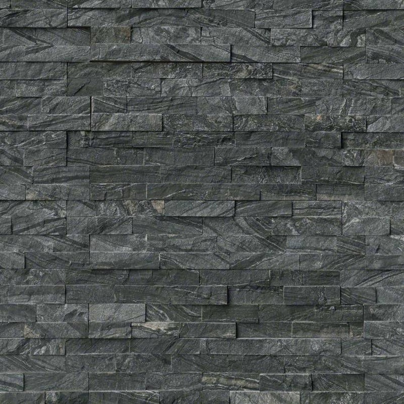 Glacial Black Natural  6x24 Ledger Panel Travertine Wall Tile, LPNLMGLABLK624, 6sf, 6 pcs, 19.05mm, 54 lbs, FINAL PRICE: $4.99/sf, $29.94/box + Tax