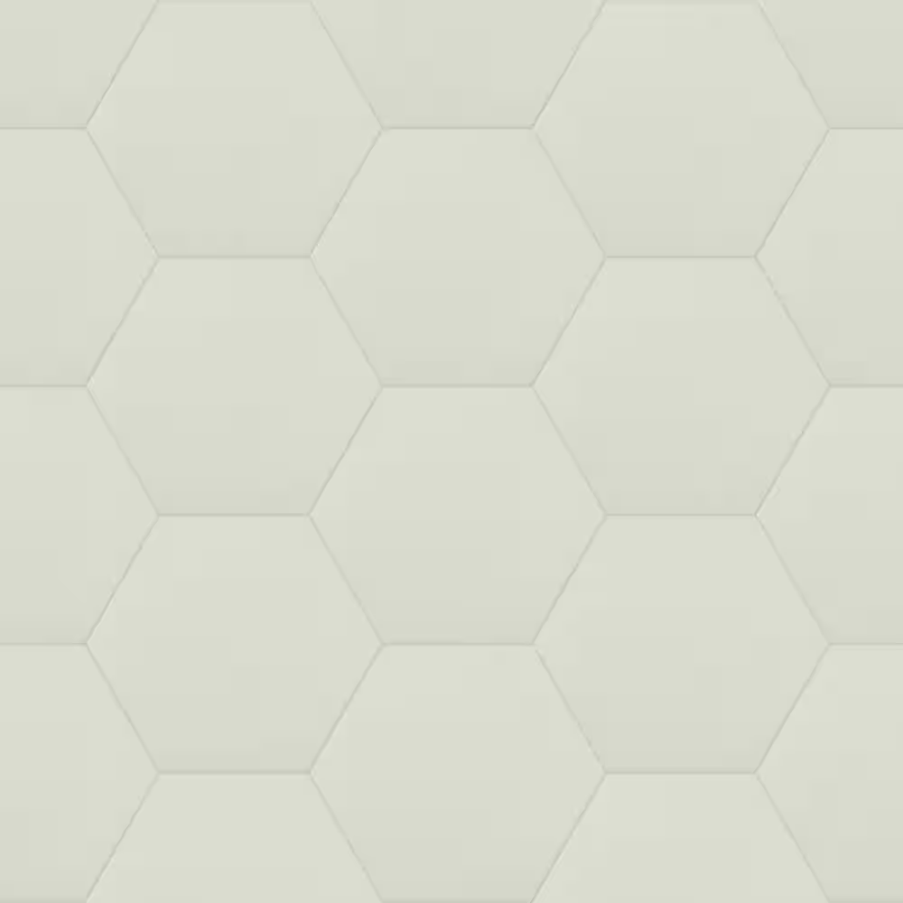Glassel Bianco Hexagon 9x10.5 Matte Subway Porcelain Floor and Wall Tile, NHDGLABIA9X10HX, 6.35mm, 14pcs, 35 lbs, 6.89sf, Retail: $2.99sf // $20.59 bx, FINAL PRICE: $1.99/sf, $13.71/bx + Tax