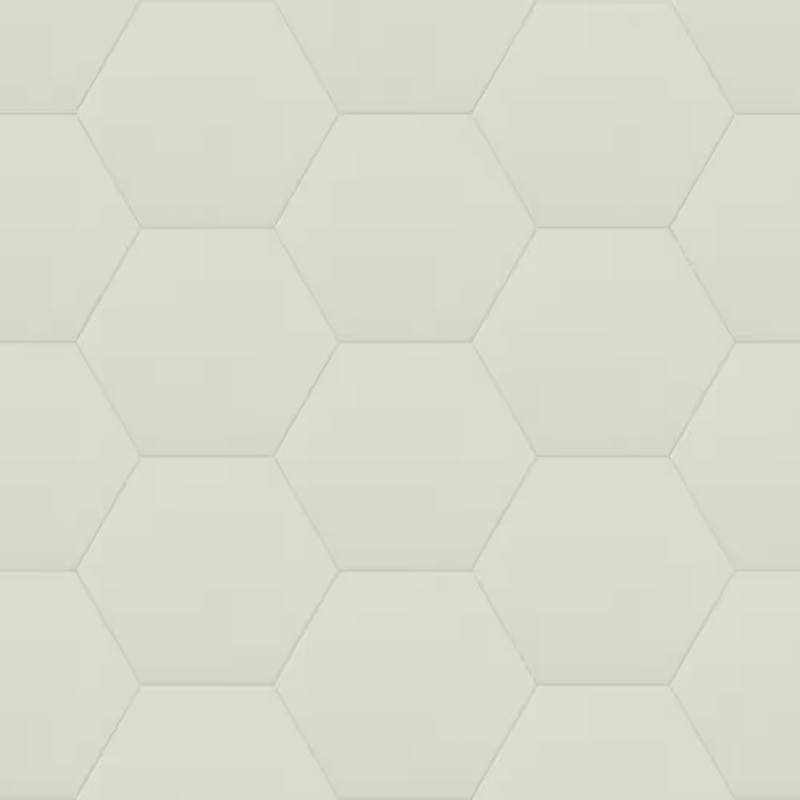 Glassel Bianco Hexagon 9x10.5 Matte Subway Porcelain Floor and Wall Tile, NHDGLABIA9X10HX, 6.35mm, 14pcs, 35 lbs, 6.89sf, Retail: $2.99sf // $20.59 bx, FINAL PRICE: $1.99/sf, $13.71/bx + Tax