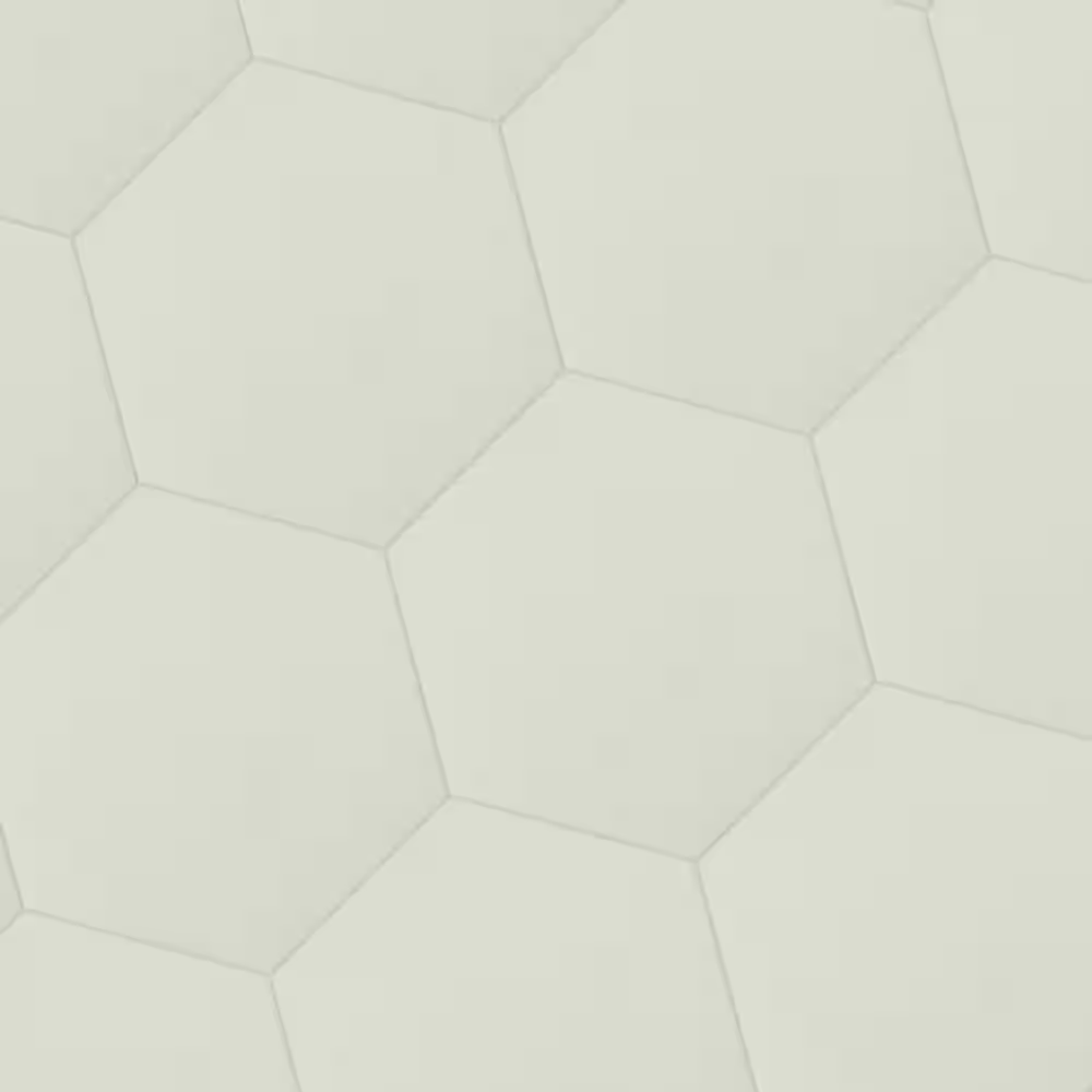 Glassel Bianco Hexagon 9x10.5 Matte Subway Porcelain Floor and Wall Tile, NHDGLABIA9X10HX, 6.35mm, 14pcs, 35 lbs, 6.89sf, Retail: $2.99sf // $20.59 bx, FINAL PRICE: $1.99/sf, $13.71/bx + Tax