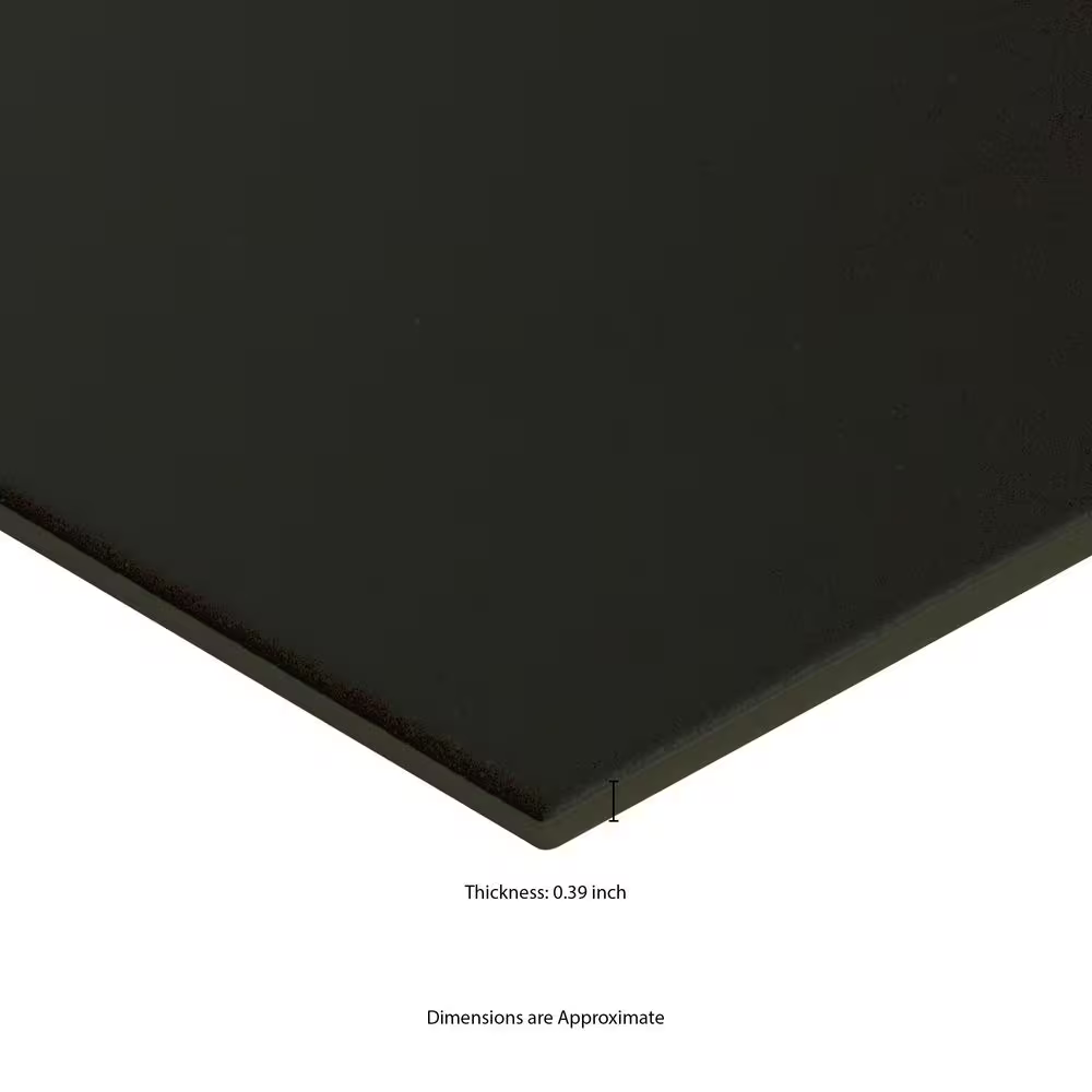 HD Glassel Nero Hexagon 9x10.5 Matte Porcelain Subway Tile, NHDGLNE9X10.5HX, 6.35mm, 14pcs, 35.80 lbs, 6.89sf, Retail: $2.99sf // $20.59 bx, FINAL PRICE: $1.99/pc, $13.71/bx + Tax