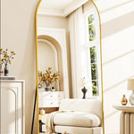 32 x 70 Standing Mirror with Gold Frame, [FB253], FINAL PRICE: $129.99 + Tax