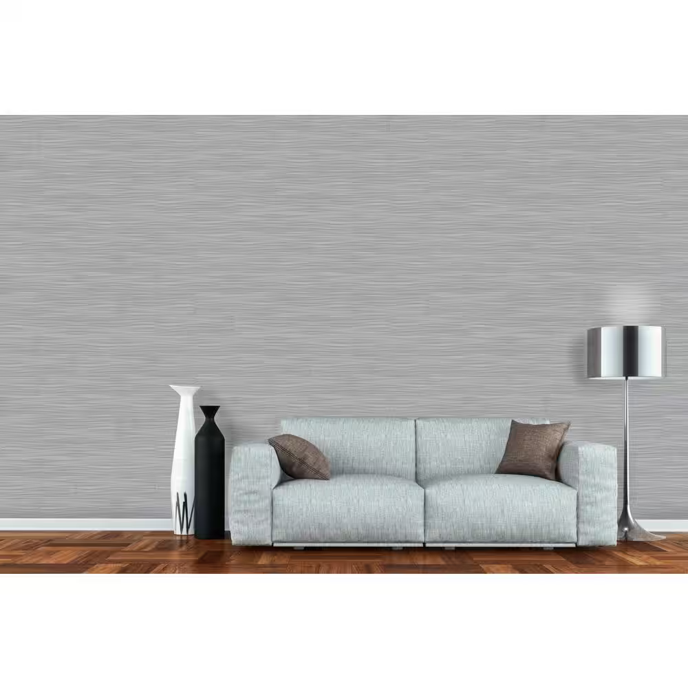 Gray Riptide 4x16 Matte Subway Ceramic Wall Tile, NHDGRARIP4X16, 6.3mm, 40pcs, 49.6 lbs, 17.76sf, Retail: $1.80sf // $31.99 bx, FINAL PRICE: $0.99/sf, $17.58/bx + Tax