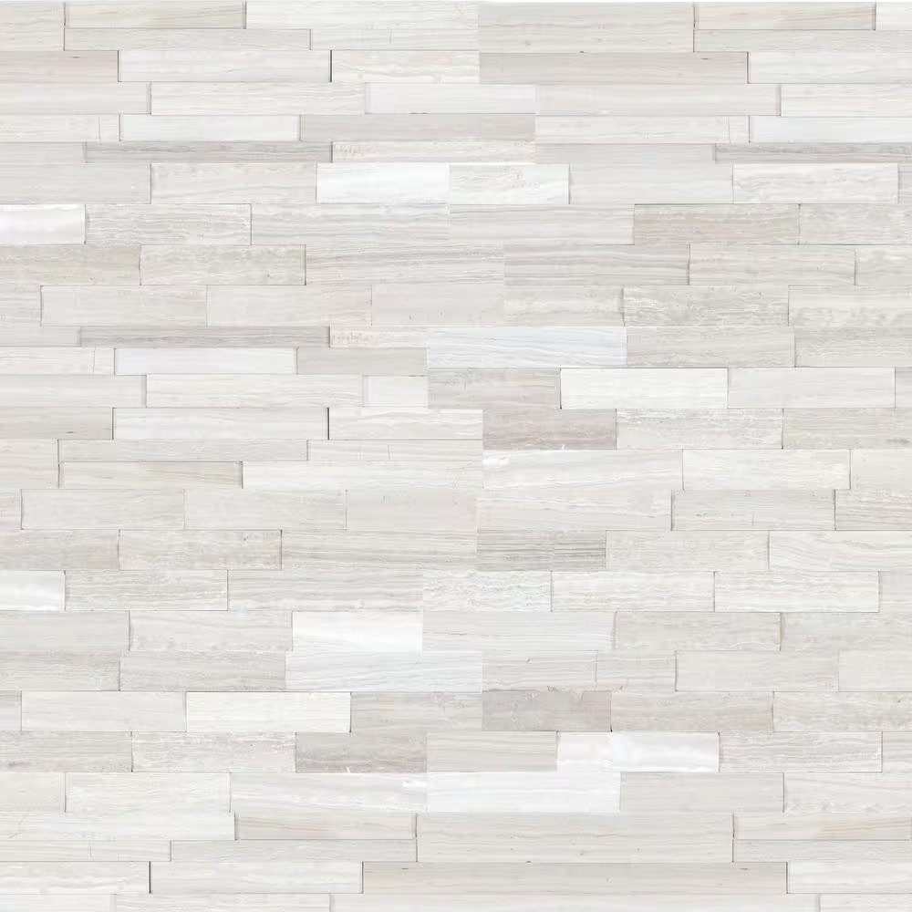 ** PER BOX ** HD White Oak 3D Honed Panel 6x24, 19mm, 45 lbs, 6sf, 6pcs, Loc: MT18-G