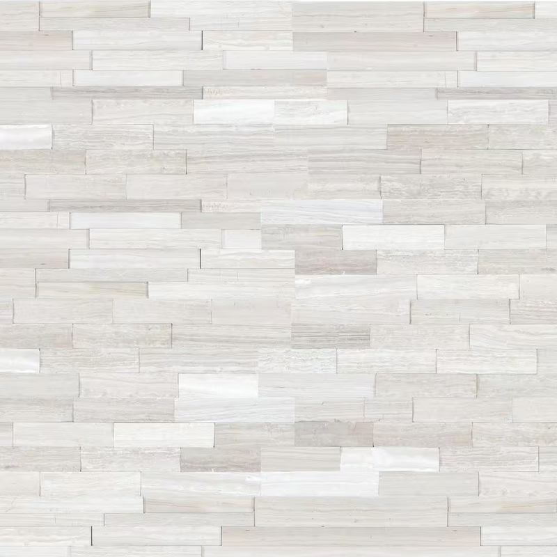 ** PER BOX ** HD White Oak 3D Honed Panel 6x24, 19mm, 45 lbs, 6sf, 6pcs, Loc: MT18-G