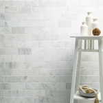 Greecian White 3x6 Polished White Marble Subway Floor and Wall Tile, THDW1-T-GRE-3x6, 1sf, 8 pcs, 10mm, 6 lbs, FINAL PRICE: $3.99/sf, $3.99/box + Tax