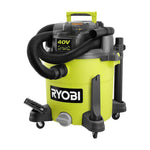 RYOBI 40V 10 Gal. Cordless Wet/Dry Vacuum (TOOL ONLY), RY40WD01B, *HD24, MSRP: $199 [FB022] - FINAL: $119.99 + Tax