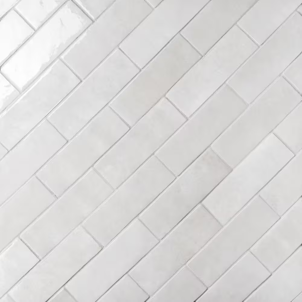 **PER BOX** Gray Zellige Polished 2x8 Subway Tile, , mm, 38pcs,  lbs, 5.38sf, Retail: , FINAL PRICE: $0.99/sf, $5.33/bx + Tax