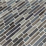 **PER PC** Grigio Lagoon Interlocking 12x12 Mosaic, Retail: $12.98/pc, 9.7 sf/bx, 10 pcs/bx, 35 lbs/bx,  FINAL PRICE: $4.99/pc, $49.90/ Box + TAX
