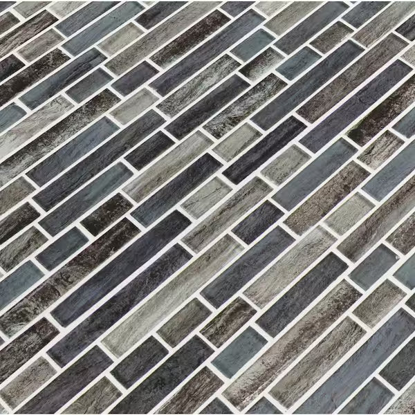 **PER PC** Grigio Lagoon Interlocking 12x12 Mosaic, Retail: $12.98/pc, 9.7 sf/bx, 10 pcs/bx, 35 lbs/bx,  FINAL PRICE: $4.99/pc, $49.90/ Box + TAX