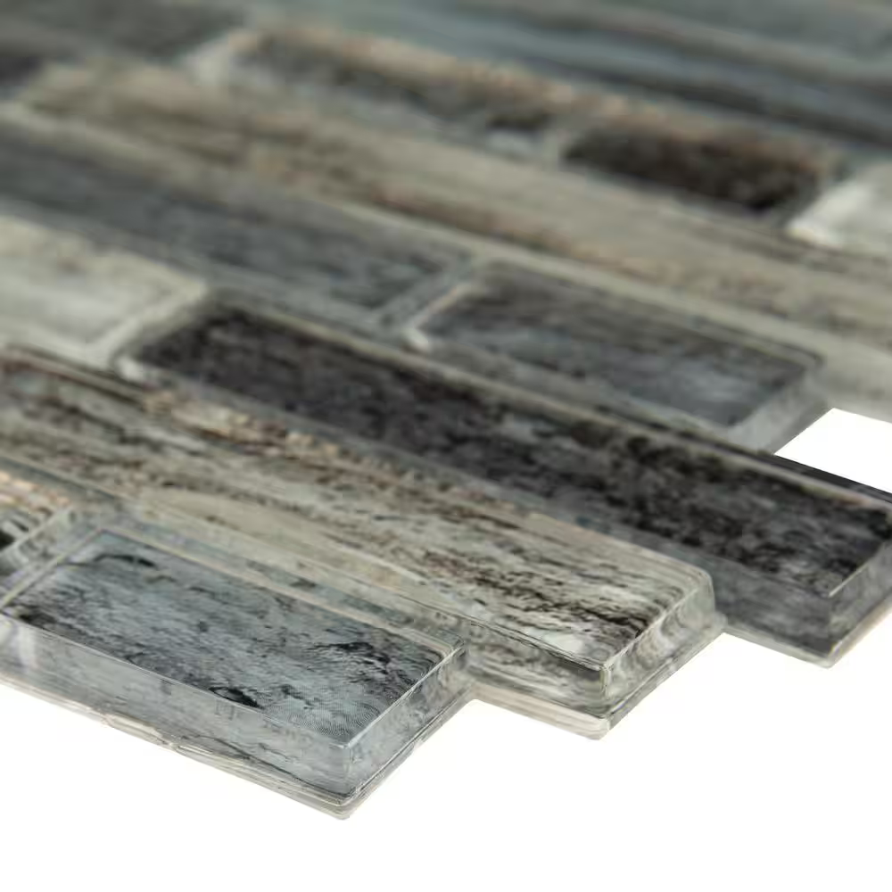 **PER PC** Grigio Lagoon Interlocking 12x12  Mosaic, 9.7sf, 10 pcs, 35 lbs, FINAL PRICE: $4.99/pc, $49.90/box + Tax