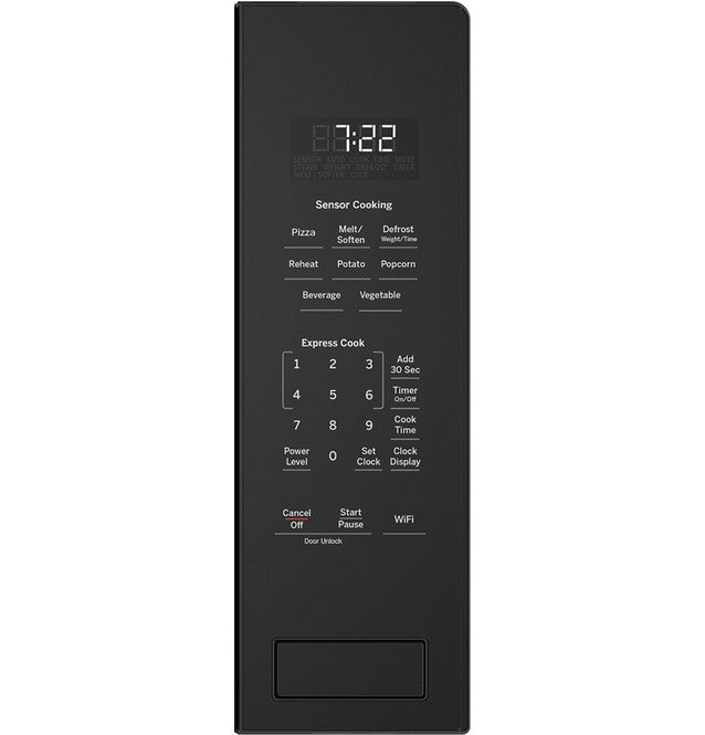 GE Profile 2.2-cu ft 1100 -Watt 24.1-in Smart Compatible Built-In Microwave with Sensor Cooking Controls (Gray), PCWK22U1WDD  *HD2507, Retail: $539.00, FINAL PRICE: $299.99 + TAX