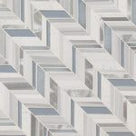 Harlow Chevron 12x12 Glass/Stone/Metal Mesh-Mounted Mosaic Wall Tile, SMOT-SGLSMT-HARCHE8MM, 10sf, 10 pcs, mm, 45 lbs, FINAL PRICE: $12.99/pc, $129.90/box + Tax