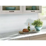 ** PALLET SALE: 11.4 sf (3 bxs) ** Glacier Blue Glass  3x9  Subway Tile, GL-T-IC39, 8mm, 20pcs, 15 lbs, 3.8sf, Retail: $9.99sf // $30.36 bx, FINAL PRICE: $0.99, $3.76/bx + Tax