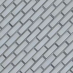 Ice Bevel Subway 12x12 Glossy Glass Mesh-Mounted Mosaic, SMOT-GLSST-ICEBE8MM, 9.6sf, 10 pcs, 35 lbs, FINAL PRICE: $5.99/pc, $59.90/box + Tax
