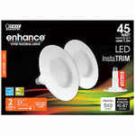 Feit Electric 4 Inch LED Retrofit Kit Dimmable 2 Pack, LEDR4/927CA/MED/2