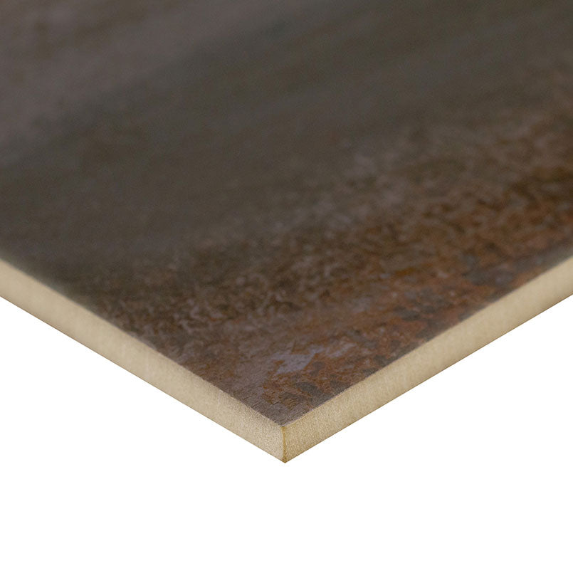 ** PALLET SALE: 14sf (1 bx) ** Oxide Iron 12x24 Matte Porcelain Tile, NOXIIRO1224, 10mm, 7pcs, 51 lbs, 14sf, Retail: $2.98/sf, FINAL PRICE: $1.49/sf, $20.86 + Tax