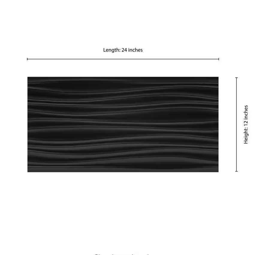 Kaala Riptide 12x24 Satin Ceramic Floor and Wall Tile, NHDKAARIP1224, 16sf, 8 pcs, 10mm, 49 lbs, FINAL PRICE: $1.39/sf, $22.24/box + Tax