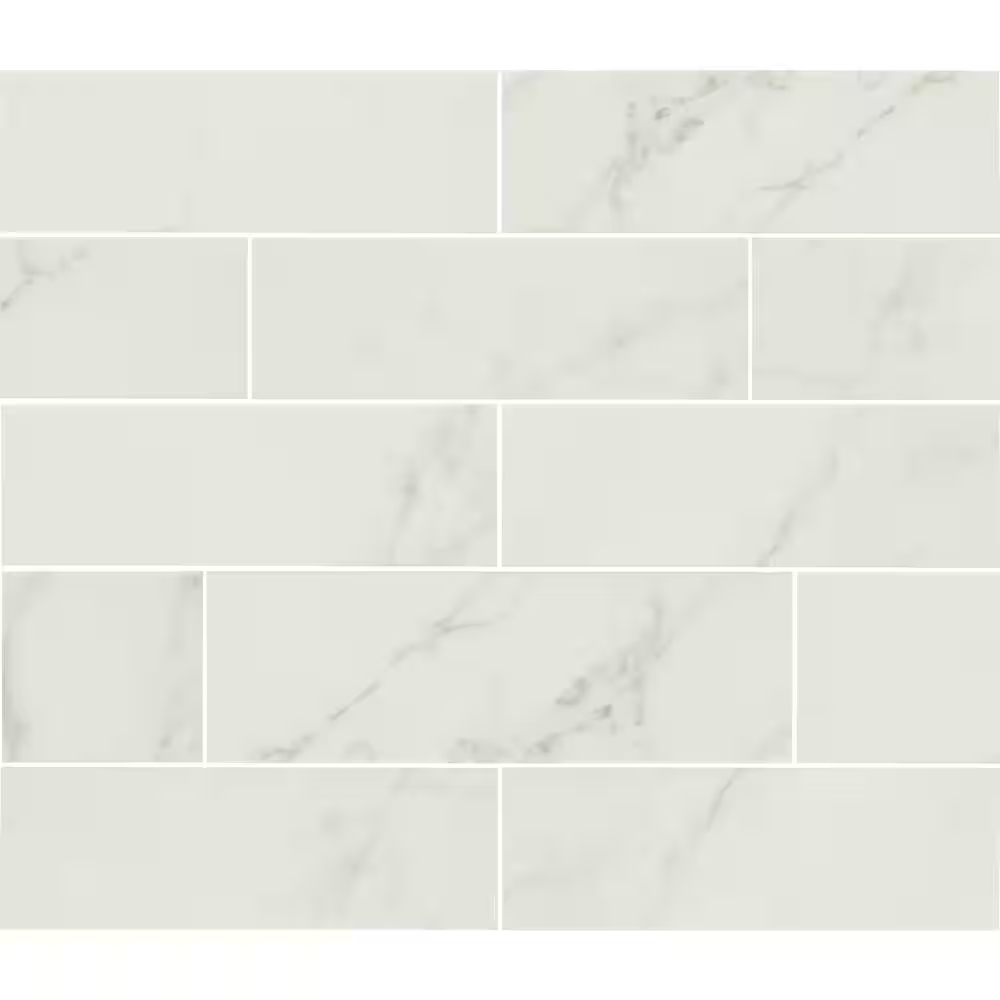 Kalypso Monet 4x12 Glossy Ceramic Subway Wall Tile Tile, NHDKALMON4X12, 10.76sf, 33 pcs, 7.87mm, 26 lbs, FINAL PRICE: $2.99/sf, $32.17/box + Tax