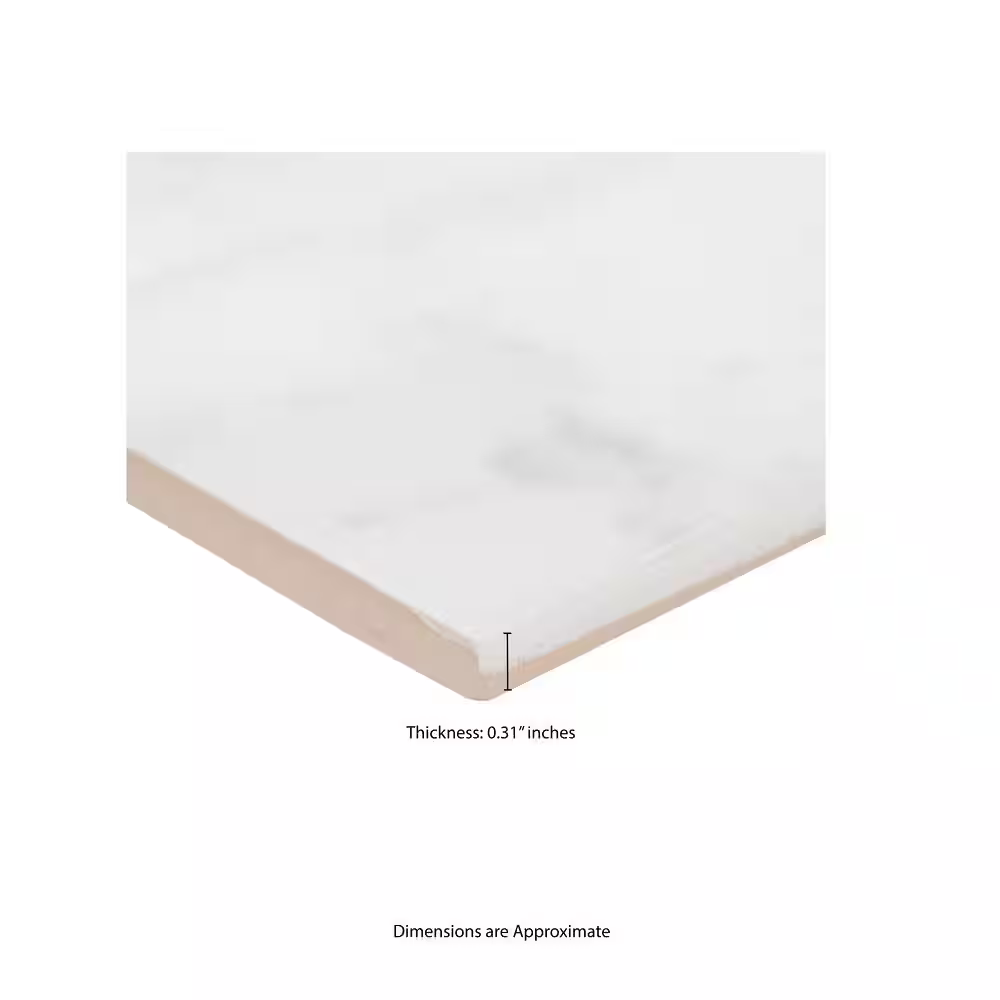 Kalypso Monet 4x12 Glossy Ceramic Subway Wall Tile Tile, NHDKALMON4X12, 10.76sf, 33 pcs, 7.87mm, 26 lbs, FINAL PRICE: $2.99/sf, $32.17/box + Tax