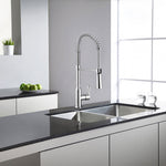 Safavieh Euphoria Stainless Steel Single Handle Pull-down Kitchen Faucet , KCF2560C, FINAL PRICE: $ + Tax