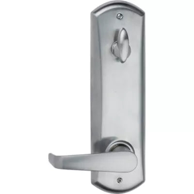 Kwikset Kingston Interconnect Keyed Entry UL Lever featuring SmartKey Security™ in Satin Chrome,  95080-011, FINAL: $79.99