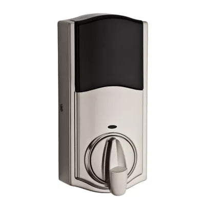 Kwikset Signature Series Traditional Deadbolt featuring SmartKey Security™ and Home Connect Technology in Satin Nickel,  99140-121  914