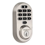 Kwikset Halo Keypad WIFI Smart Door Lock Remote Control With Smart Key Re-Key Security Satin Nickel, 99380-001 (Rug-2)