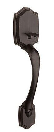 **EXTERIOR HANDLE ONLY** Kwikset Keypad Control Belleview Venetian Bronze, 98980-013-898BW 11P RCAL RCS BP, Retail:$ 182.98 SPECIAL CLEARANCE, Loc: Rug-2 & Warehouse