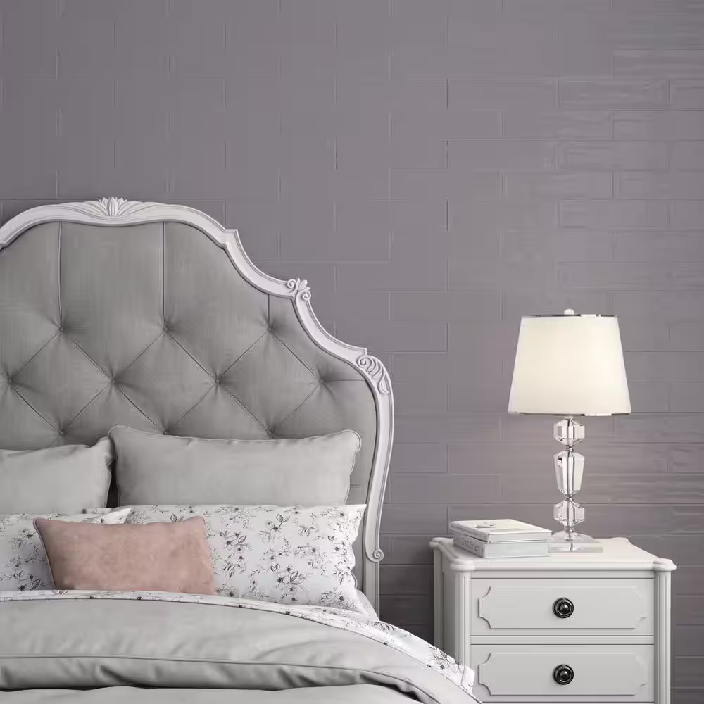 Flow Lavender 3x12 Subway Tile, 50pcs, 12.64sf, FINAL PRICE: $0.79/pc