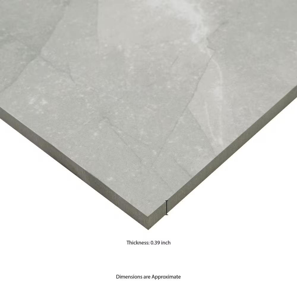 Madison Celeste 12x24 Polished Marble Look Floor and Wall Tile, NHDMADCEL1224P-N, 16sf, 8 pcs, 9.9mm, 66 lbs, FINAL PRICE: $0.99/sf, $15.84/box + Tax