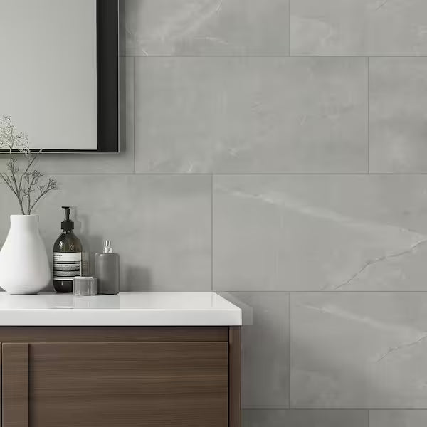 Madison Celeste 12x24 Polished Marble Look Floor and Wall Tile, NHDMADCEL1224P-N, 16sf, 8 pcs, 9.9mm, 66 lbs, FINAL PRICE: $0.99/sf, $15.84/box + Tax