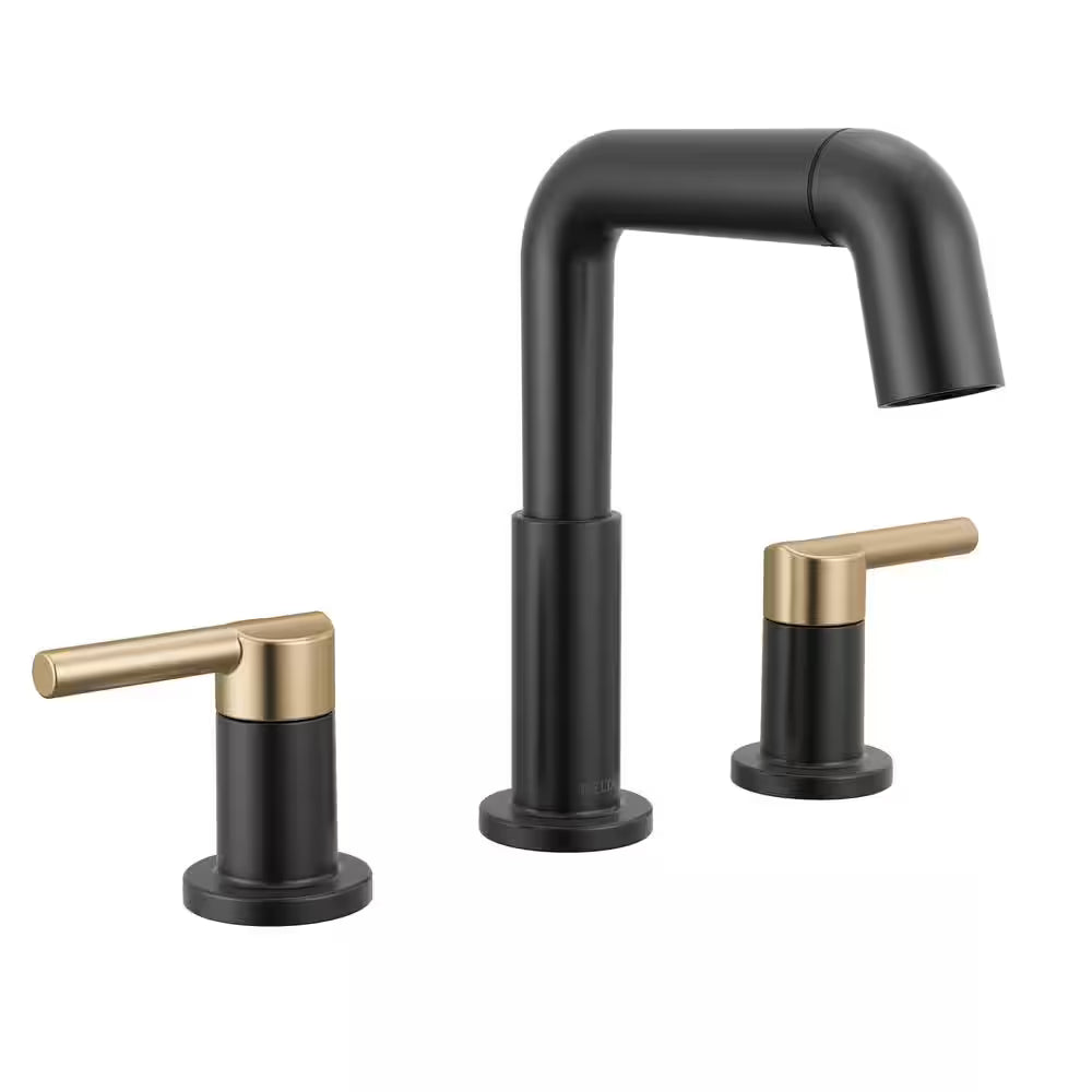 Nicoli Two Handle Widespread Pull-Down Bathroom Faucet